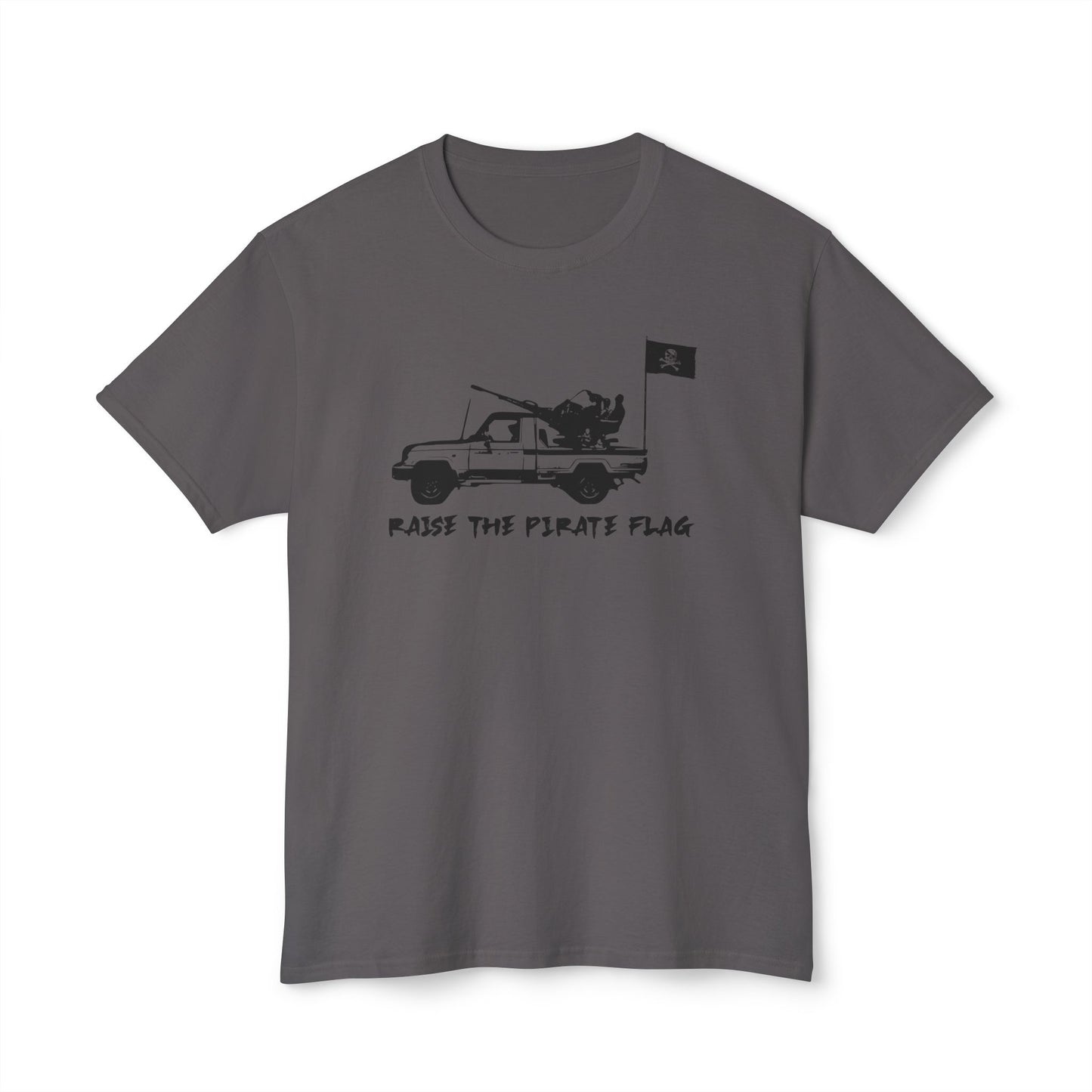 Raise the pirate flag Black -- USA-grown cotton