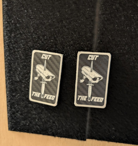 2 cut the feed patches